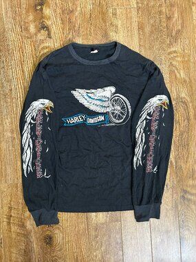 Vintage Late 80's Harley Longsleeve